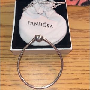 Pandora Snake Chain Bracelet 7.5” New In Box